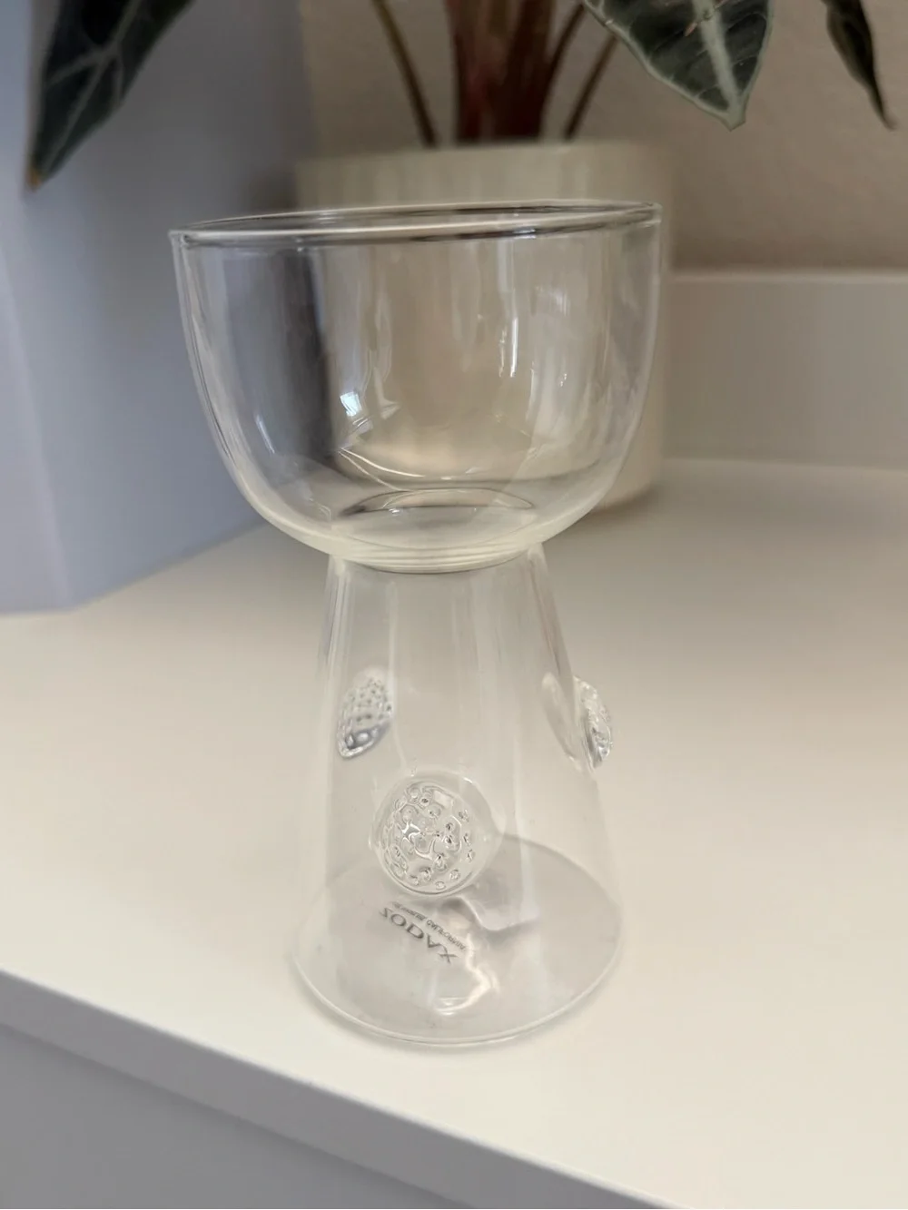 Zodax Amélie Clear Glass Mini Vase